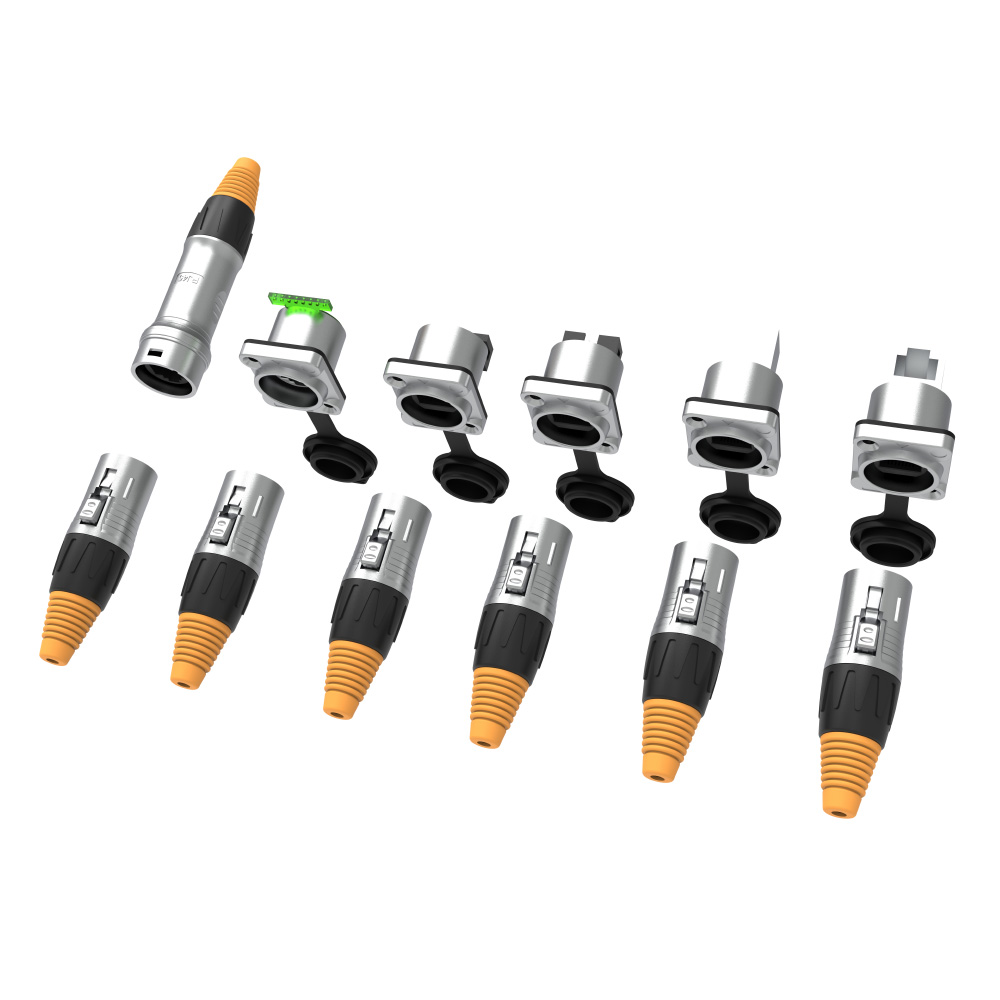 Second generation outdoor waterproof signal aviation plug series
