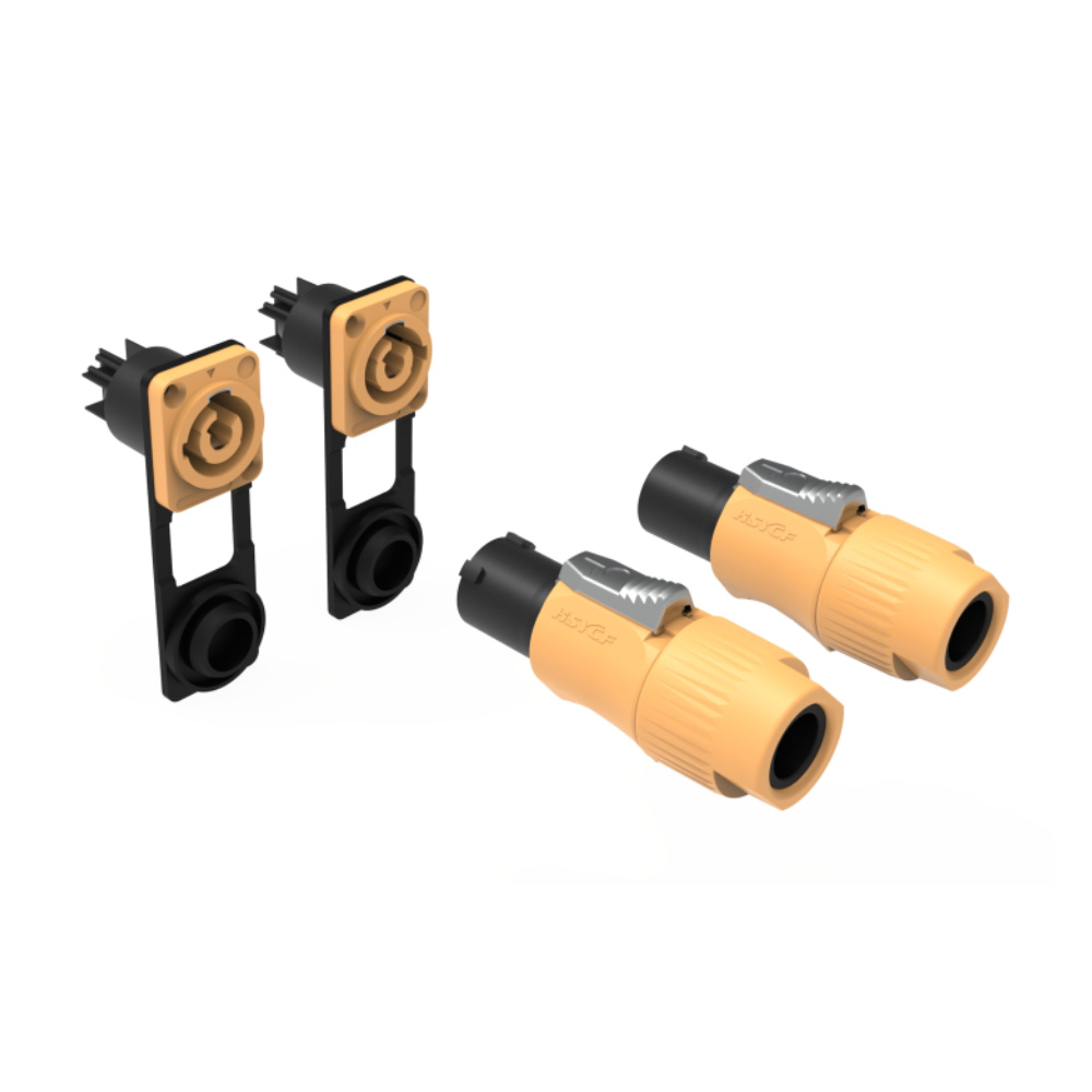 Outdoor waterproof power plug IP67