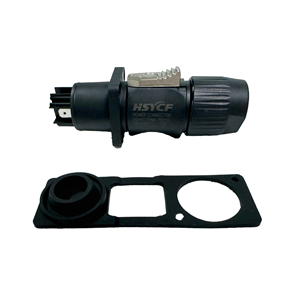 Outdoor waterproof power plug IP67